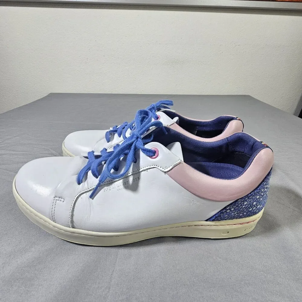 Royal Albartross Lady Skye Premium Luxury Golf Shoes White Pink Size US 8 8.5 39